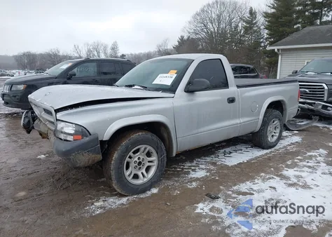 2003 Dodge Dakota z USA, uszkodzony, nr VIN 1D7FL16XX3S159974